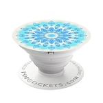 PopSockets Collapsible Grip & Stand for Phones and Tablets - Blue Ice Star