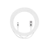 Juice Micro USB 3m Charger and Sync Cable for Android Samsung Galaxy S7,S6,S5, Huawei, Xiaomi, Nokia, Sony, Nexus, HTC, Kindle - White