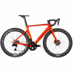 Orro Venturi STC Dura Ace Di2 Zipp Limited Edition Carbon Road Bike - Opulent Orange / 48cm Small