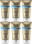 6 Olay Cleanse Detox & Glow Daily Exfoliating Polish Gentle All Skin Types 150ML