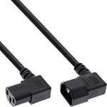 InLine 0.4m, C13 - C14 0.4m Coupleur C13 Coupleur C14 Noir câble électrique - Cables électriques (C13 - C14, 0,4 m, Coupleur C13, Coupleur C14, Noir)