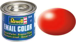 Revell Emalj Färg - Ljusröd, Siden - 14 ml