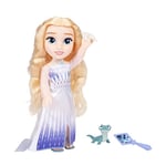 Disney Frozen My Singing Friend Elsa the Snow Queen Feature Doll, 14” / 35 cm Tall Doll Sings and Says Over 10 Story-Inspired Phrases, Accessories Included For Added Play, Perfect For Girls Aged 3+