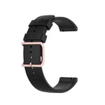 Garmin Vivomove/Vivomove HR - Silikon klockarmband 20 mm Svart/rosa