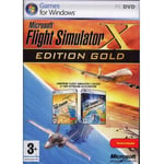 MICROSOFT Flight Simulator X Edition Gold Jeu PC