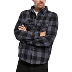 Brandit Men's 9478-28-XXL Lumber Jacket, Schwarz/Grau, XXL