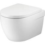 Pressalit Comfort D2 toalett, utan spolkant, vit