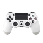 Wireless Controller for Playstation 4, Double vibration Game Controller for PS4 Bluetooth Gamepad with Built-in Speaker/Gyro/Controller Gamepad for PS4/Slim/Pro Console,WHITE