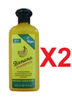 XPEL  Banana Shampoo Xpel HHC Nourishing Shampoo- Improved Formula - 400ml X 2