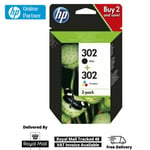 Genuine HP 302 Multipack Ink Cartridge (X4D37AE) for HP ENVY 4513 4520 Printers