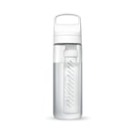 LifeStraw Go Tritan Renew 650ml Filter Bottle - Polar White/Clear