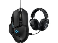 Logitech G502 Hero Mouse (910-005470) + G Pro X-sortering (981-000818)