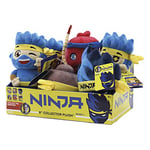 Toy Partner- Ninja – Mini Plush 20 cm, Multicolour (29028)