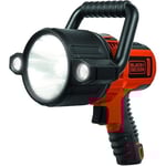 Black & Decker Lampe de Poche/Projecteur LED Rechargeable de 750 Lumens 10 W