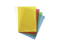 Durable Standard - L-Formad Mapp - För Dokument - För A4 (210 X 297 Mm) - Blandade Färger (Paket Om 100)