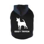 Designa Din Egen Hoodie Hundtröja - Svart / 40 cm