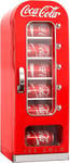 Koolatron Coca-Cola Retro Vending Machine Style 10 Can Mini Fridge with... 