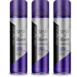 Provoke Touch Of Silver Purple Toning Dry Shampoo 200 ML x 3