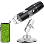 SPACE 50x Till 1000x Digitalt Mikroskop, Trådlöst Wifi Usb Mikroskop Mini Portabelt Endoskop Inspektionskamera