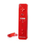 Télécommande Wiimote plus (Motion plus inclus) pour Nintendo Wii et Wii U - Rouge - Straße Game ®