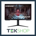 Samsung Odyssey G51C 27" Quad HD 1440p Monitor 165Hz 1ms FreeSync Premium Black
