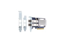 QNAP QXP-16G2FC - vært bus adapter - PCIe 3.0 x8 - 16Gb Fibre Channel Gen 5 x 2
