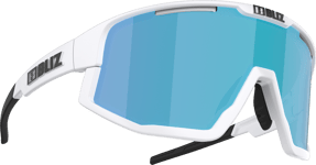 Bliz Fusion Small Matt White/Brown with Blue Multi, Matt White/Brown W Blue Multi, OneSize