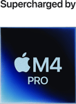 Mac mini, M4 Pro 12-Core, grafik 16-core, 64GB, 8TB SSD, 10Gigabit Ethernet