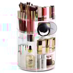 Roterande Sminkställ Organizer transparent 745