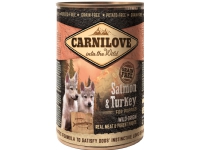 Carnilove Canned Salmon & Turkey for Puppies 400g - (6 pk/ps)