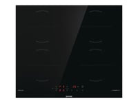 Gorenje Gi6401bsce - Induktionshäll - 4 Kokplattor - Fördjupning - Bredd: 56 Cm - Djup: 49 Cm - Svart