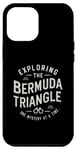 Coque pour iPhone 15 Plus Triangle des Bermudes Disparitions mystérieuses inexpliquées