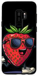 Galaxy S9+ Cool Strawberry Costume with funny Shoes and Arms Case