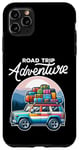 Coque pour iPhone 11 Pro Max Road Trip Adventure Travel Outdoor Vacances Cross Country