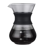Fanville Pour Over Coffee Maker with Borosilicate Glass Manual Coffee Dripper Brewer