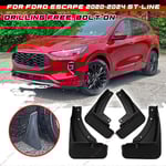 Mudflaps Mudguard Splash Guards Fram & Bak för 2020-2024 Ford Kuga ST-Line MK3 - WELLNGS