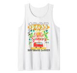 Surfboard Hello Summer 27 Year Old 27th Birthday Fathers Day Tank Top