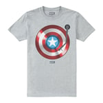 Captain America Record Shield T-shirt för herrar