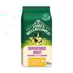James Wellbeloved Superfoods Adult Dog Hypoallergenic med kalkon, grönkål & quinoa - Ekonomipack: 2 x 10 kg