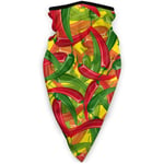None Branded Hot-Chili-Peppers Muitifunctional Face Bandanas Uv Resistence Headwear Elastic Scarf