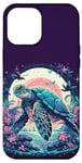 Coque pour iPhone 15 Pro Max Celestial Sea Turtle - Aquatic Dreamscape