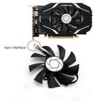 For MSI GTX 950 /R7 360/GTX 1060 Graphics Card 4Pin 12V HA9015H12F-Z Cooling Fan