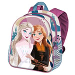 Frozen 2 Castle-Basic Backpack, Multicolour, 15 x 31 x 39 cm, Capacity 18.2 L