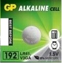 GP Batteries Alkaline Knappcells BatteriLR41 1.5V 192 V3GA