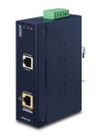 PLANET IPOE-162 Industrial IEEE 802.3at Gigabit Power over Ethernet Plus Injector (Mid-span)