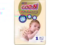 Goo.N Goo.N Premium Soft Diaper Tape_Size 1, 50 Pcs., 2-5Kg
