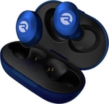 Earphones, Earbuds In-Ear Bluetooth Wireless Pods With Microphone In Matte Blue.