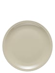 Höganäs Keramik Plate 25Cm Home Tableware Plates Dinner Plates Beige Rörstrand