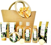 Birthday Gifts for Her-Spa Luxetique Spa Gift Set, 10pcs Vanilla Bath Gift...