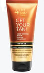 LIFT4SKIN Get Your Tan! Body Lotion, Bronzing, All Skin Types 200ml